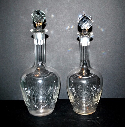 Lot carafes anciennes - 2, en