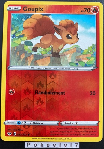 Carte pokemon goupix 022 202 - pokemon, 022/202