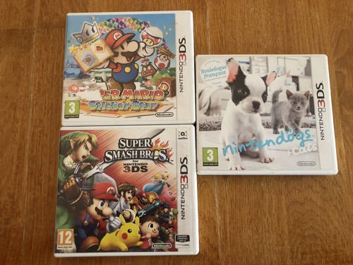 Lot jeux nintendo 3ds - lot, de
