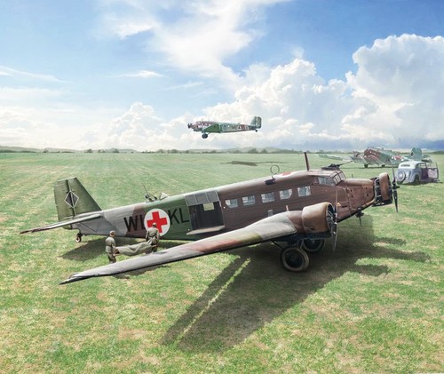 Avion junkers ju52 - junkers, ju52/3m