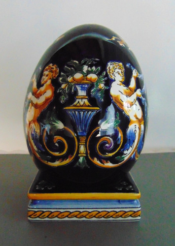 Oeuf faience gien avec - de,