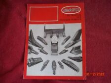 ANCIENNE  BROCHURE   PUBLICITAIRE   ACCESSOIRES  - GODETS  ESCO CORPORATION  USA