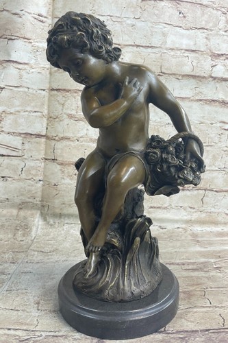 Jardin sculpture chérubin - jardin,