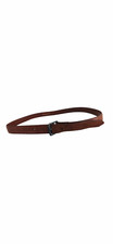 Dries Van Noten  Brown Leather Belt  Size 90 - Made in Italy