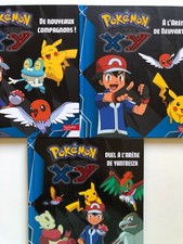 3 livres pokemon
