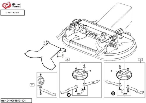 Kit couple lame mulching - kit,