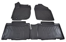 Tapis De Sol Caoutchouc À Bords Hauts Pour Toyota RAV 4 2013-2018 Noir