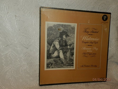Schubert winterreise complet - schubert,