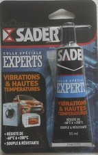 Lot de 2 Colle Spéciale Electroménager Vibrations Haute Température SADER 