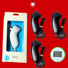 Nintendo Wii Nunchuk Lot Noir