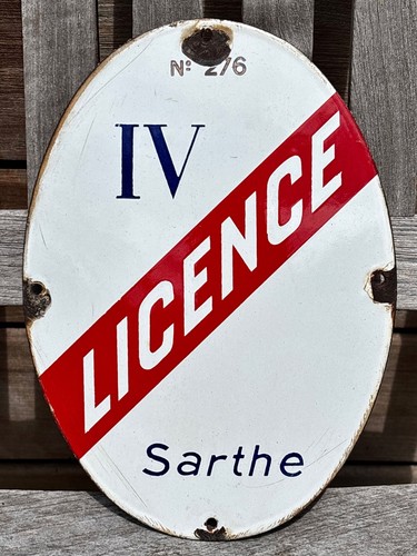Licence plaque - licence, –