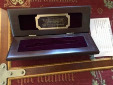 boite pour couteau BUCK CUSTOM DAVE YELLOWHORSE antique knife coltello messer