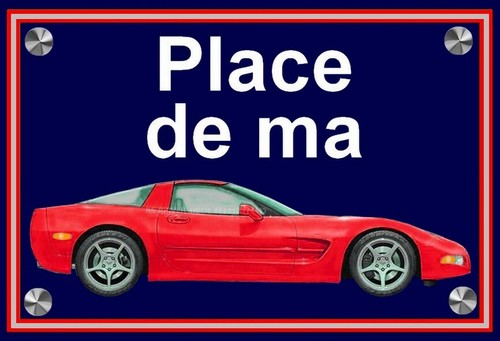 Plaque place ma - place, de