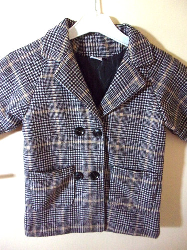 Réf 370 fille manteau manche - manteau,