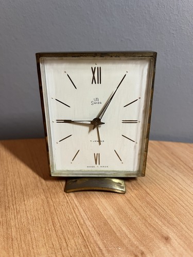Réveil pendulette vintage uti - réveil,