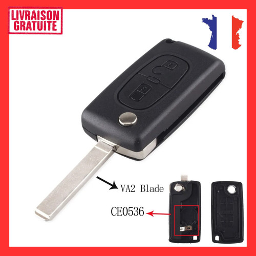 Coque télécommande citroën - télécommande,