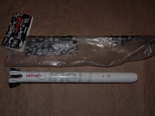 Tige de Selle Cineli DINAMO Blanche - White 31,6 mm   350 cm long  - 255g