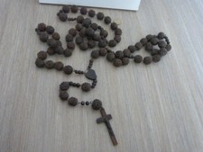 grand chapelet en bois  a