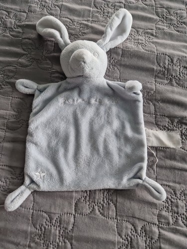 Doudou peluche lapin bleu - , ciel