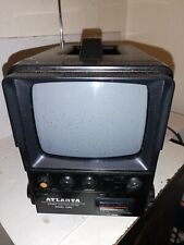 RARE TV TELEVISON PORTABLE ATLANTA 7052 UHF/VHF FONCTIONNEL