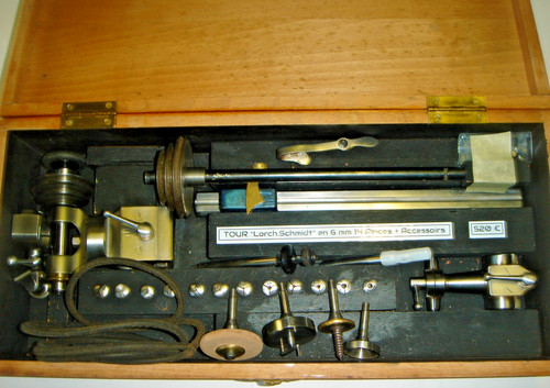 Ancien tour horloger - d'horloger, lorch