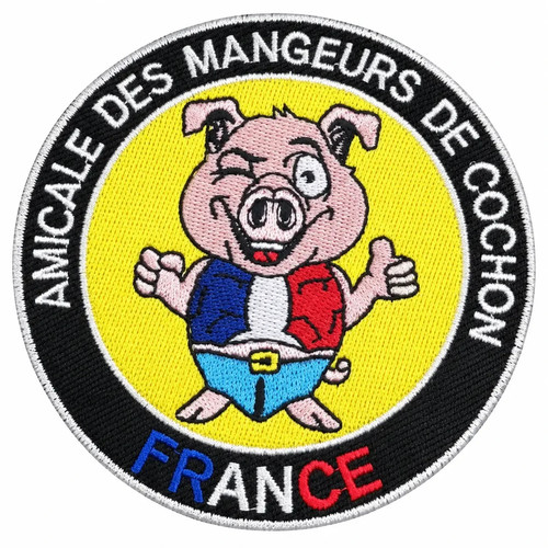 écusson brodé amicale des - amicale,