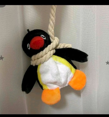 Porte clés peluche pingu - peluche,