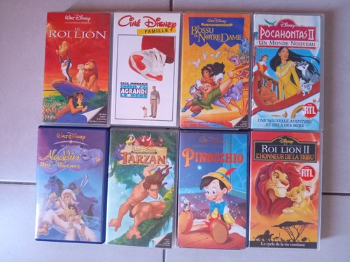 Lot cassettes vidéo - lot,