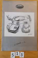 PAGANI ZONDA S Prospectus 8 pages Français Non daté