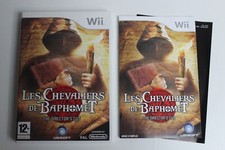 Nintendo Wii (FRA) - Les Chevaliers de Baphomet : The Director's Cut / Bel état.