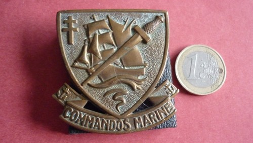 Insigne beret commndos marine - insigne,