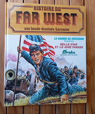 bd HISTOIRE DU FAR WEST n° 10 une bande dessinée Larousse 1982