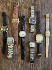 Lot de 8 montres vintage