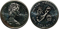 BERMUDA DOLLAR 1972 KM#22a SILVER 0.925