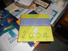 Livre des timbres France 2004 valeur ...F soit ..€..avec timbres