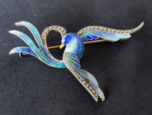 Splendide ancienne broche - , en