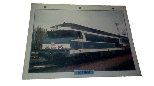 Train sncf collection fiche - ,