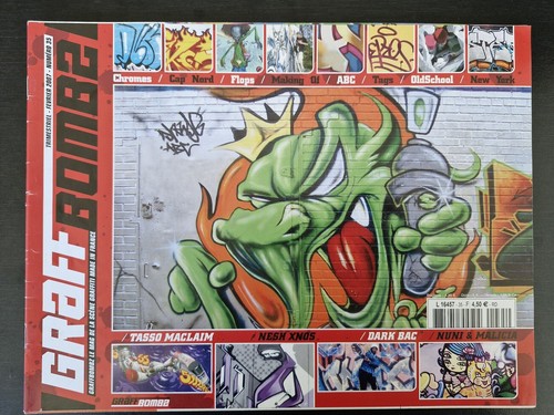 Graffiti magazine graffbombz - graffiti,