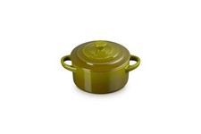 Mini Olive Stoneware Cocotte 8
