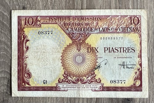 Billet piastres institut - billet,