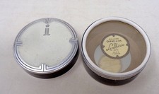 Superbe boite à poudre ancienne en métal - Poudre Orkilia Lenthéric Paris France