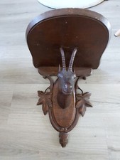 FORET NOIRE BLACK FOREST  ETAGERE CONSOLE SELLETTE CHAMOIS