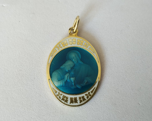 Ancienne médaille religieuse - ancienne,