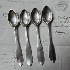4 Cuillères Moka Argent 33g