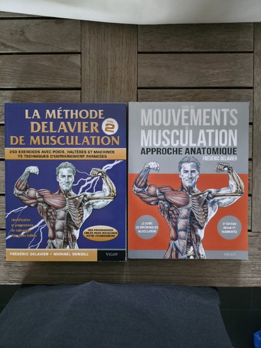 Lot livres delavier - livres,