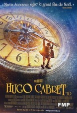 HUGO CABRET - SCORSESE / CLOCK / TRAIN STATION - ORIGINAL FRENCH MOVIE POSTER