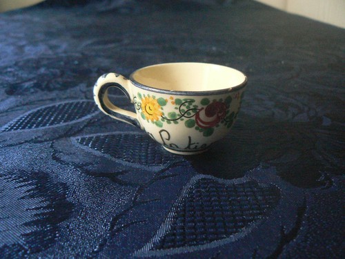 Ancienne tasse alcool - alcool, la