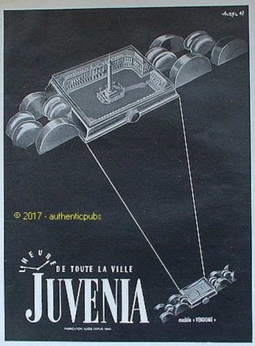 Publicite juvenia montre - publicite,