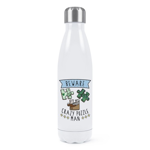 Attention fou puzzle homme - attention,