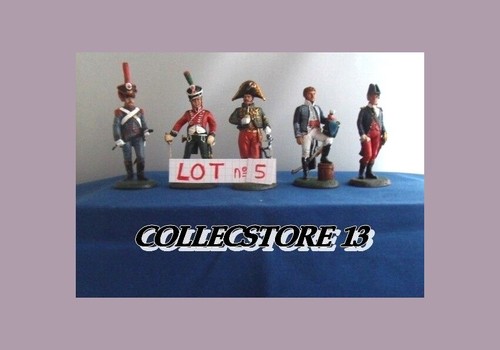 Lot soldats plomb delprado 5 - lot,
